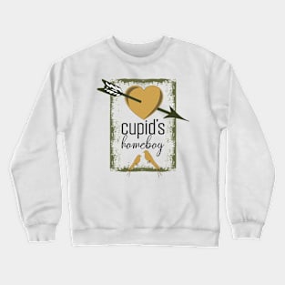 VALENTINE IS NOT CANCELLED BECAUSE OF COVID BY CHAKIBIUM Crewneck Sweatshirt